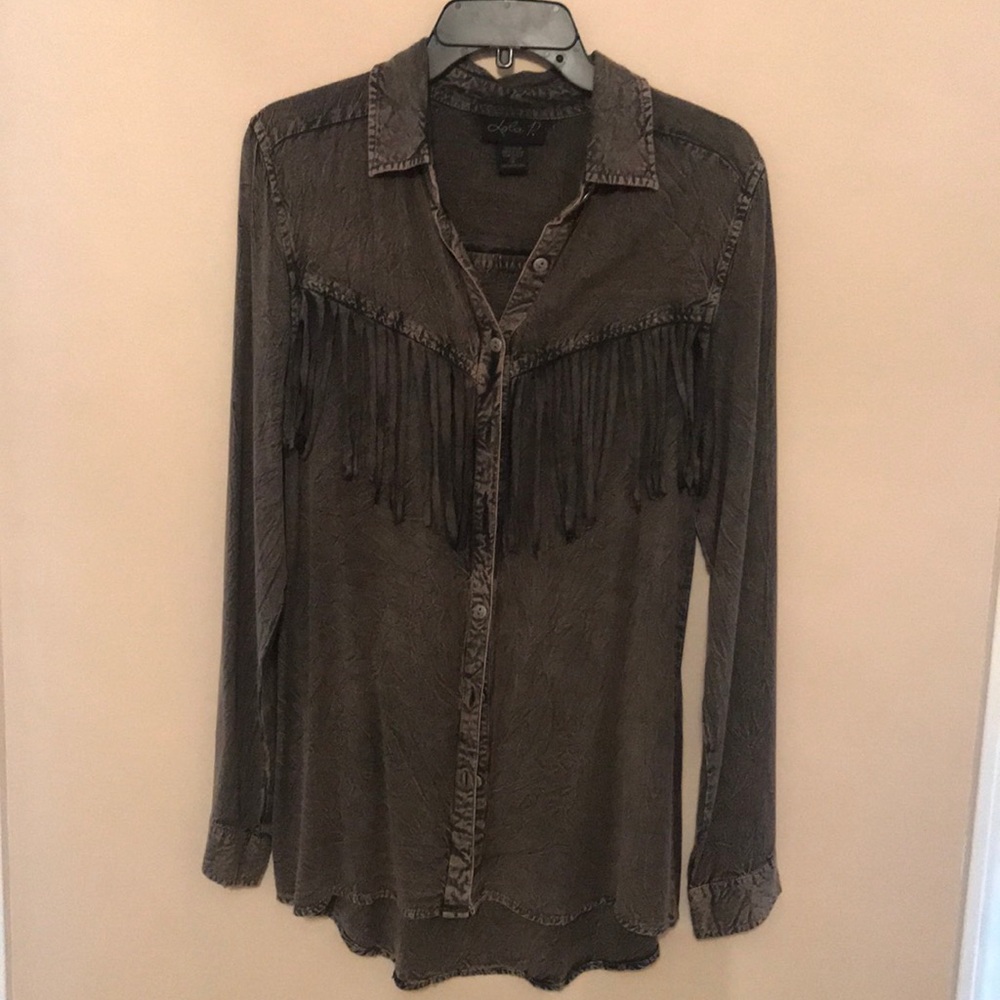Tunic Top with fringe